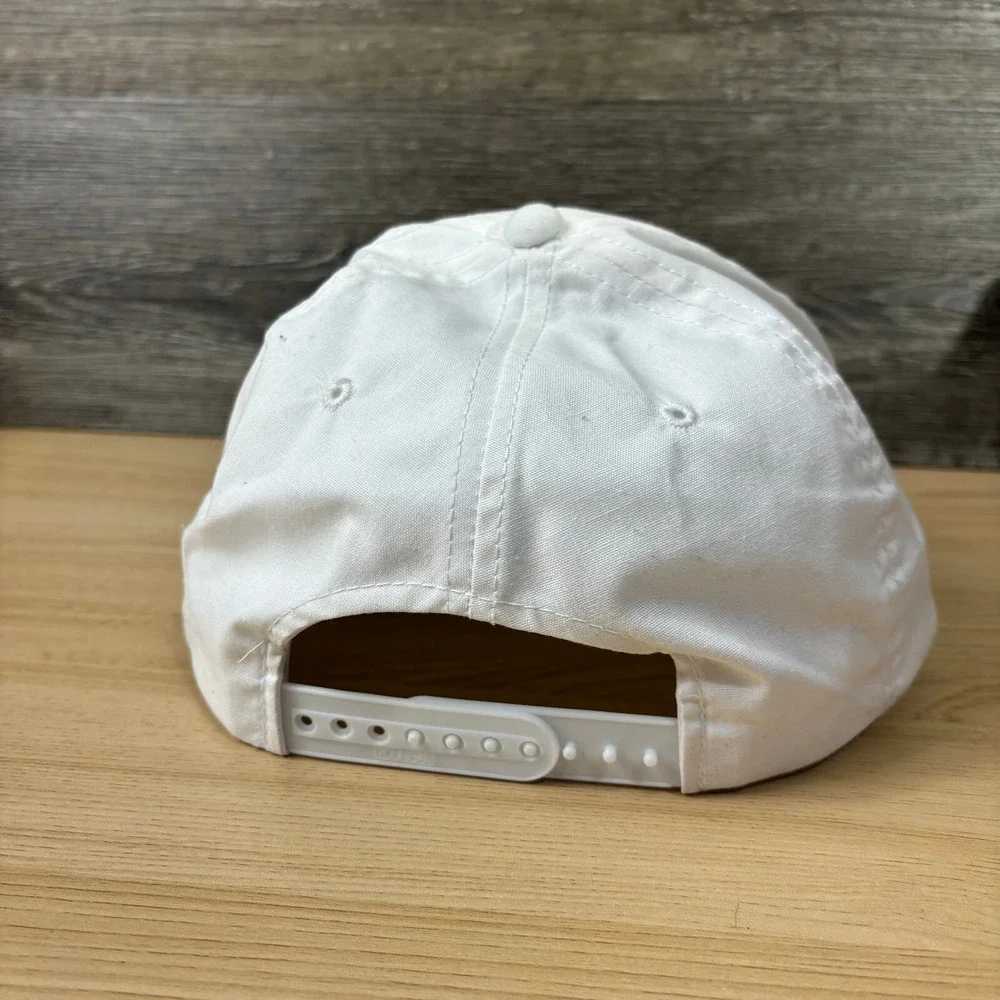Vintage Minnesota Sheriffs Association Hat Cap Snapback White Police‎ 90s